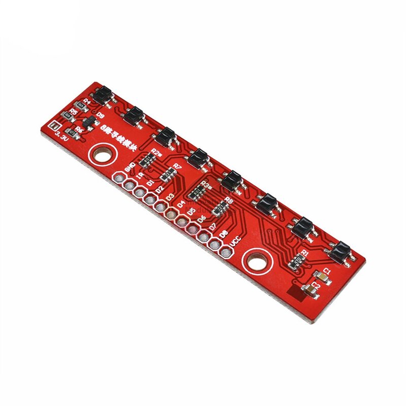 Módulo de Sensor de detección infrarroja para Arduino, 8 canales, 8 bits