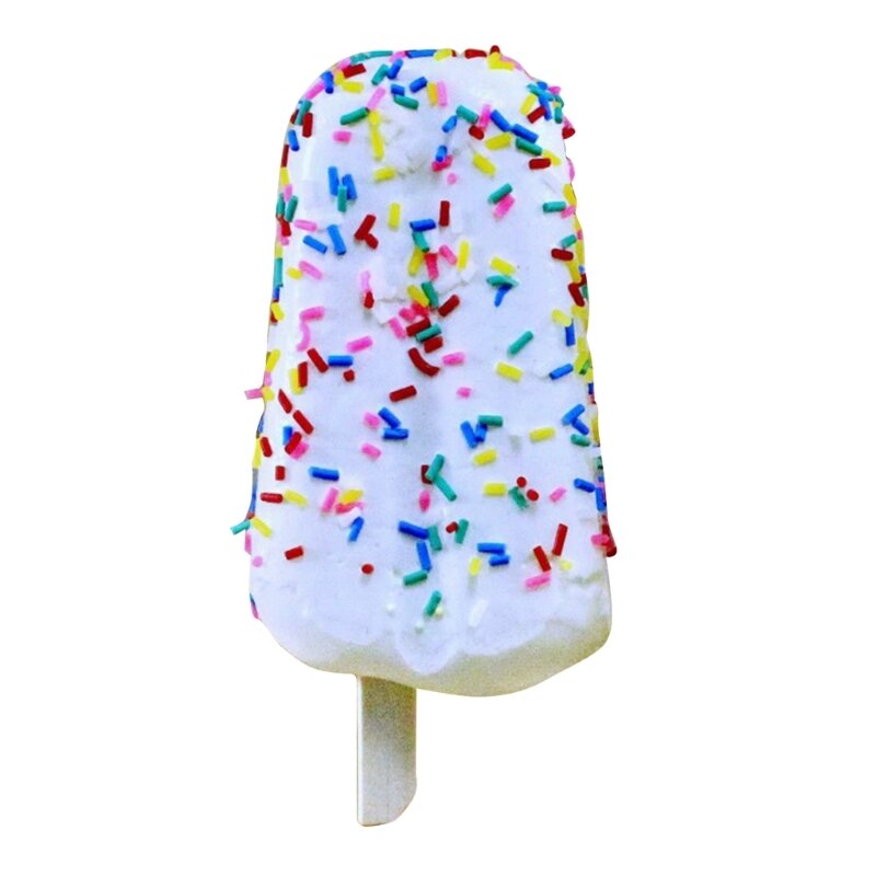 Model sztucznych lodów Udawaj, że bawisz się kuchenną zabawkę kształcie jedzenia do wyświetlania oknie sklepu Dropship