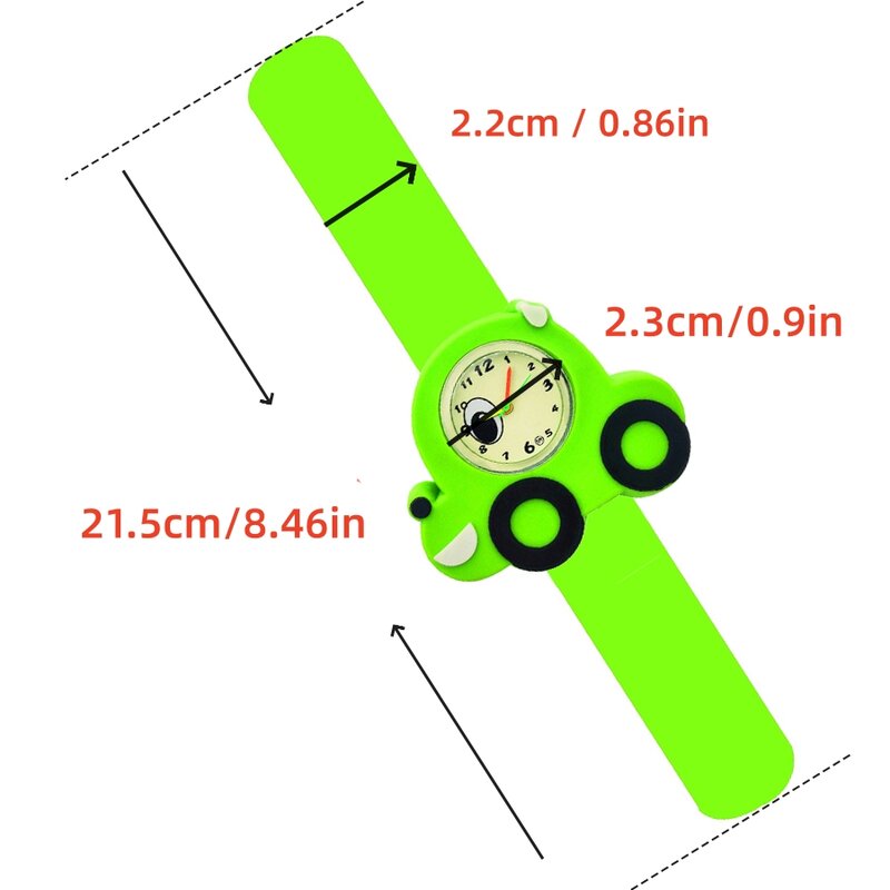 Kreatywny zegarek dla dzieci z rakietą astronauty z kreskówek odpowiedni dla chłopców i dziewcząt do noszenia bransoletek 3D zegarek samochodowy dla dzieci