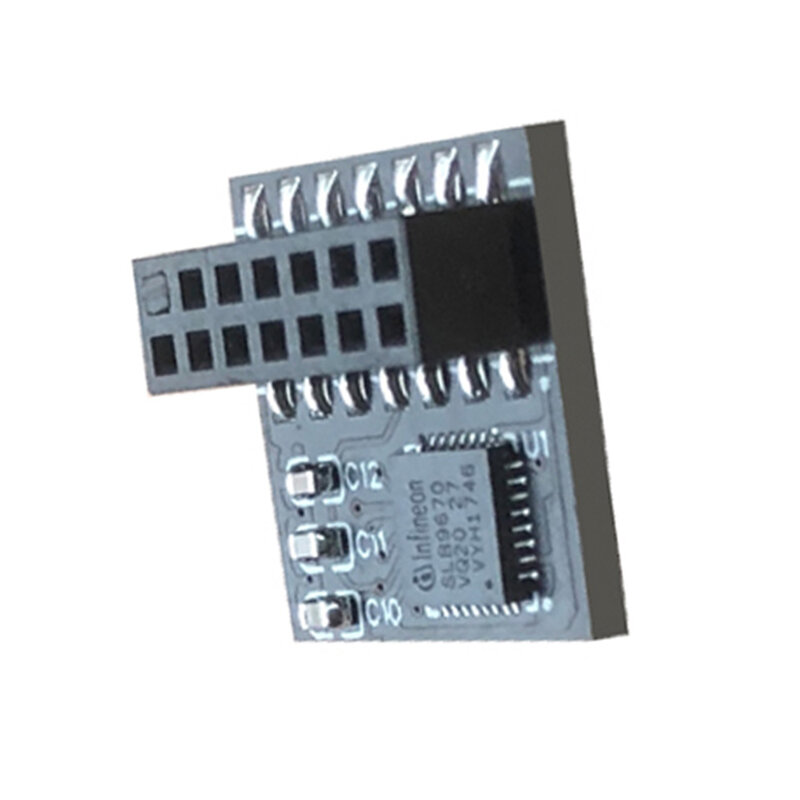 TPM 2.0 Encryption Security Module for ASUS Motherboard, 14 Pin, SPI