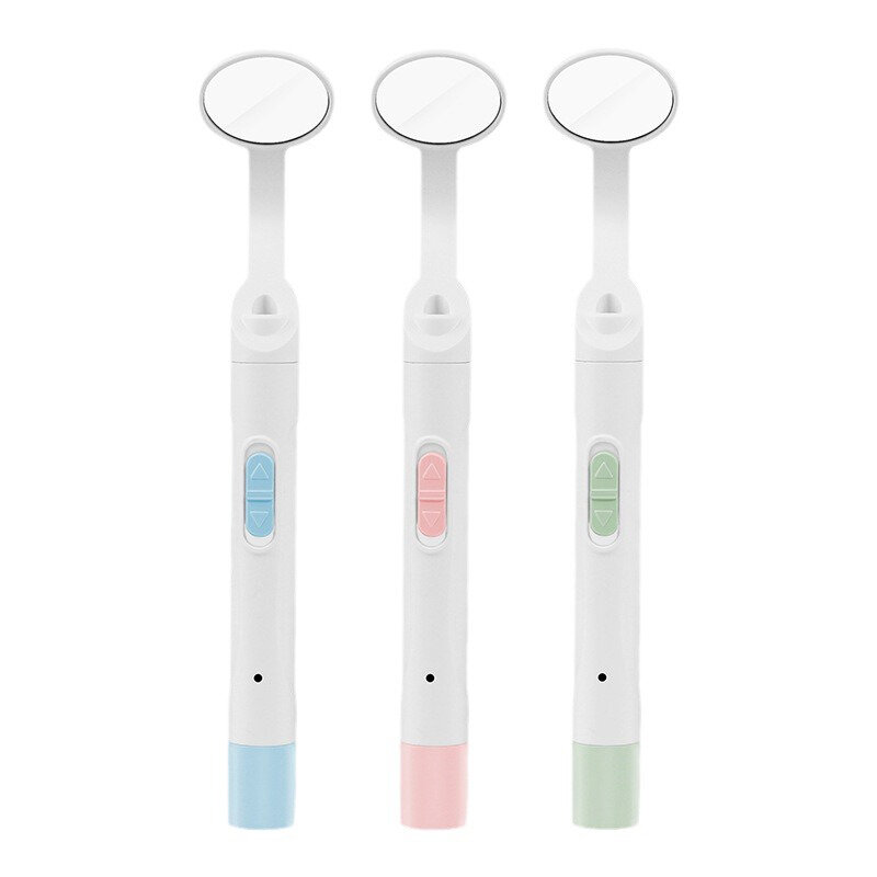USB Dental LED Light Mouth Mirror Portable Reusable Dentist Oral Checking Anti Fog Bright Tooth Care Hygiene Clean Instrument