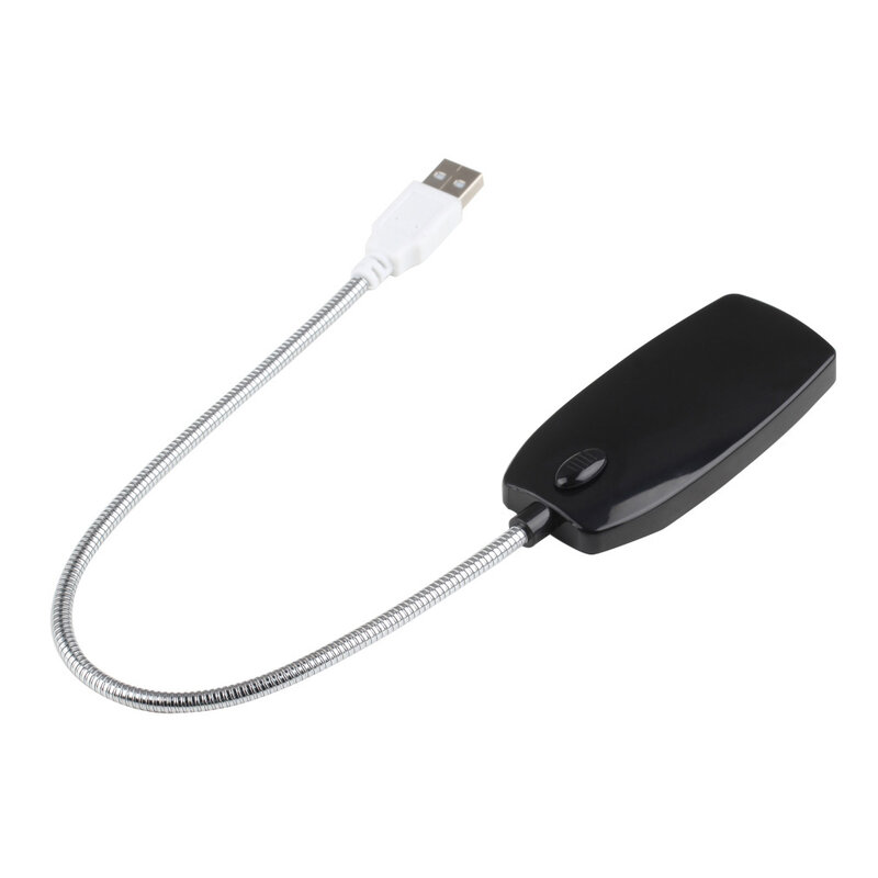 Lampu malam USB portabel, lampu baca 28 LED fleksibel dapat diatur komputer Desktop Notebook