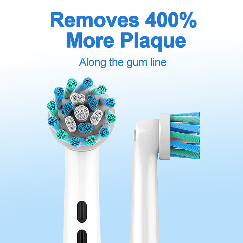 Têtes de brosse à dents pour Oral B Sensitive Clean Professional Care: 500, Triumph Professional Care: 9000, Sensitive Clean