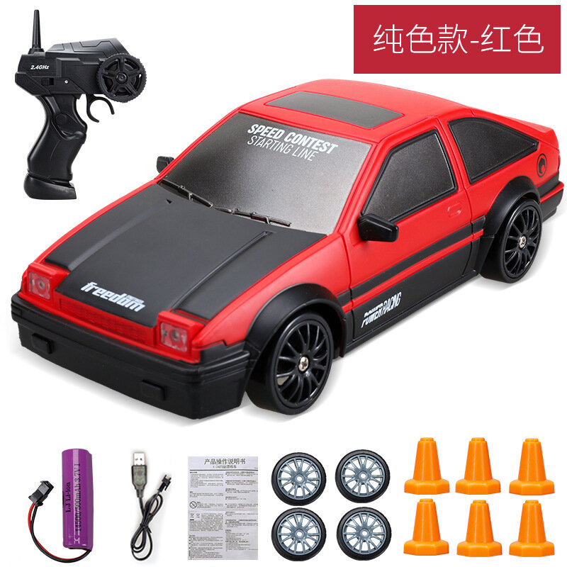 2.4G ad alta velocità Drift Rc auto 4WD giocattolo telecomando AE86 modello GTR veicolo auto RC auto da corsa giocattolo per bambini regali di natale