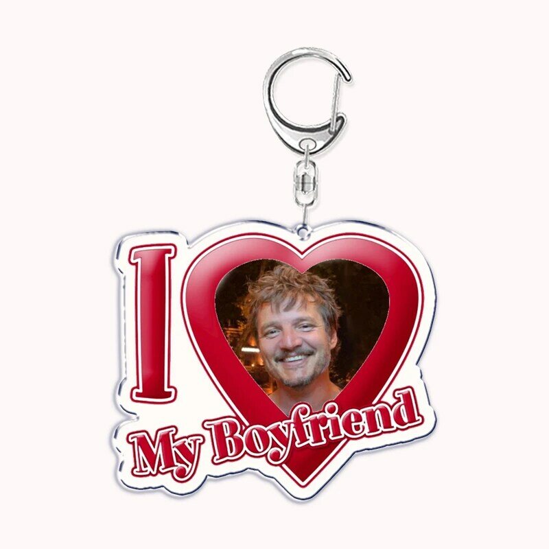 Porte-clés coeur I Love My Boyfriend Girlfriend pour femmes, porte-clés Bf Gf, porte-clés, bijoux, cadeau de couple, accessoires créatifs