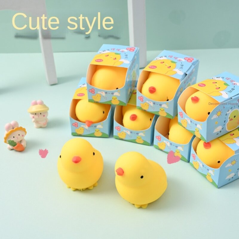 Duck Slow Rising Squeeze Toy Rebound Ball Cartoon Slow Rebound Toy Anti-stress Tpr Stress Relief Toy Birthday Gift