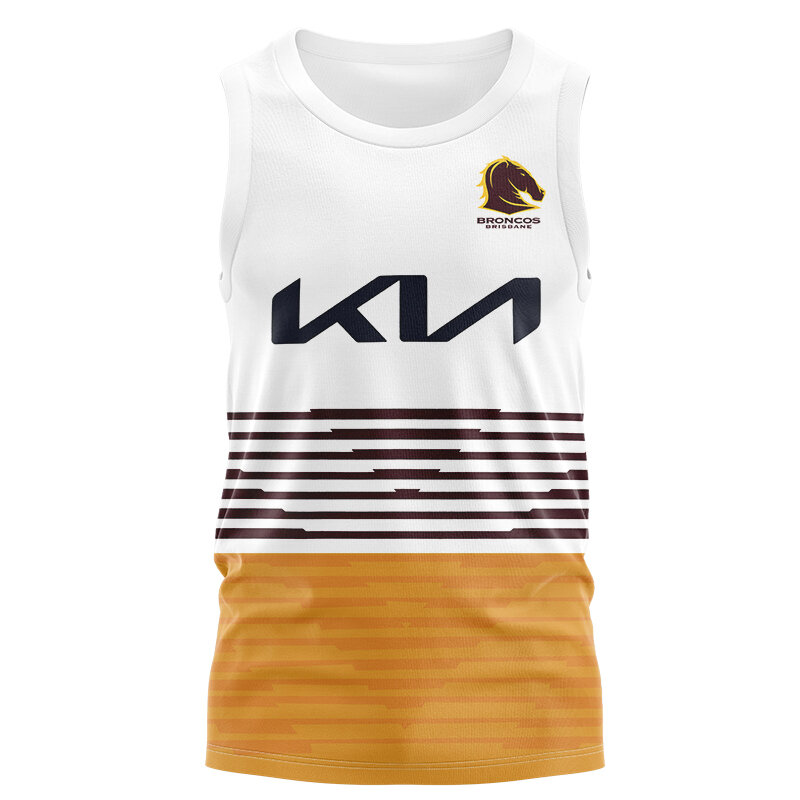 2024 Brisbane Broncos Home / Away  Training Mens Rugby Jersey