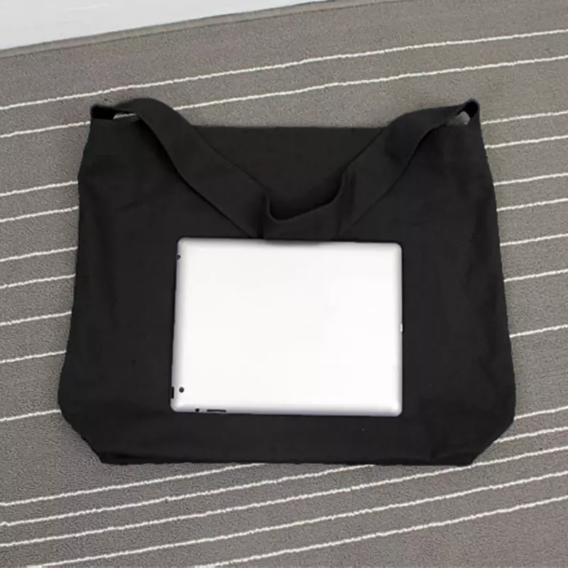 Women's New Canvas Shoulder Bag Environmental Protection Multi Functional Simple Rose Gold Letter Pattern Series Shoulder Bag