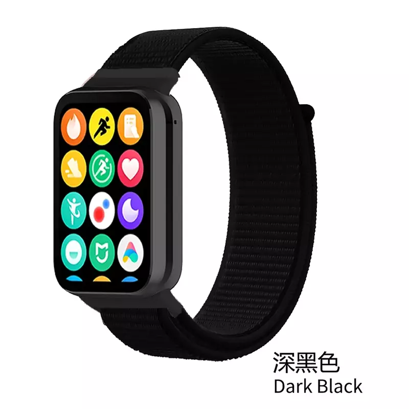 Nylon Strap for Xiaomi Mi Band 8 Pro Breathable Replaceable Bracelet Wristband Correa for Redmi Watch 4 Watchbands Accessories