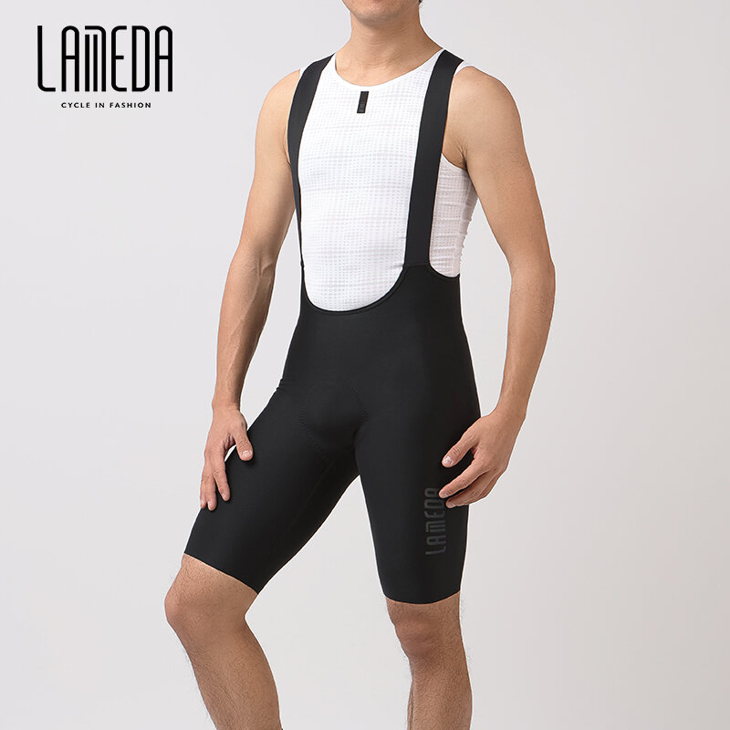 LAMEDA Summer Cycling Strap Pants Comfortable and Simple Men's Shorts Professional Road Bike Mountain Bike