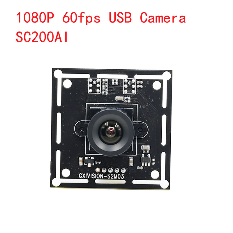 Modul kamera USB 1080P 60fps USB, SC200AI, kamera web HD 1920x1080, untuk rapat Video, Laptop PC Android UVC Drive gratis