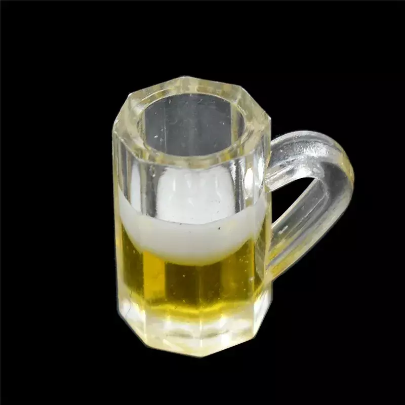 ミニチュアビール,樹脂カップ,小さな飲み物,家,モダンな装飾品を提供する10個の小さなカップ
