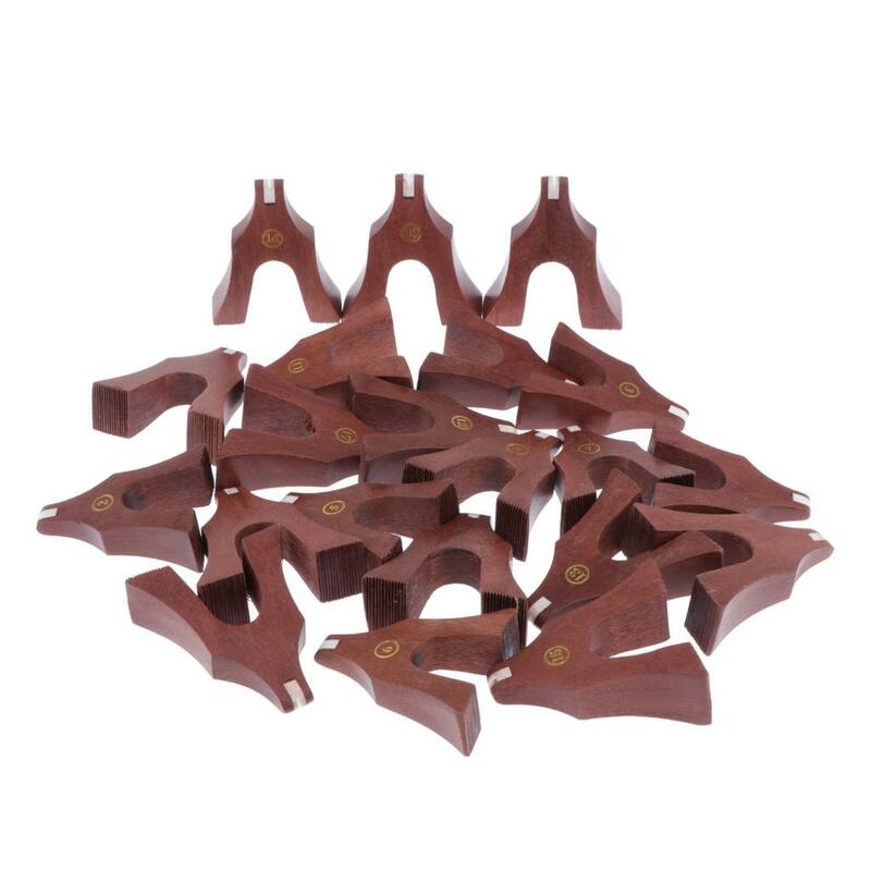 Set Of 21 Pieces Of Natural Acoustic Zither Accessories At Guzheng Bridge