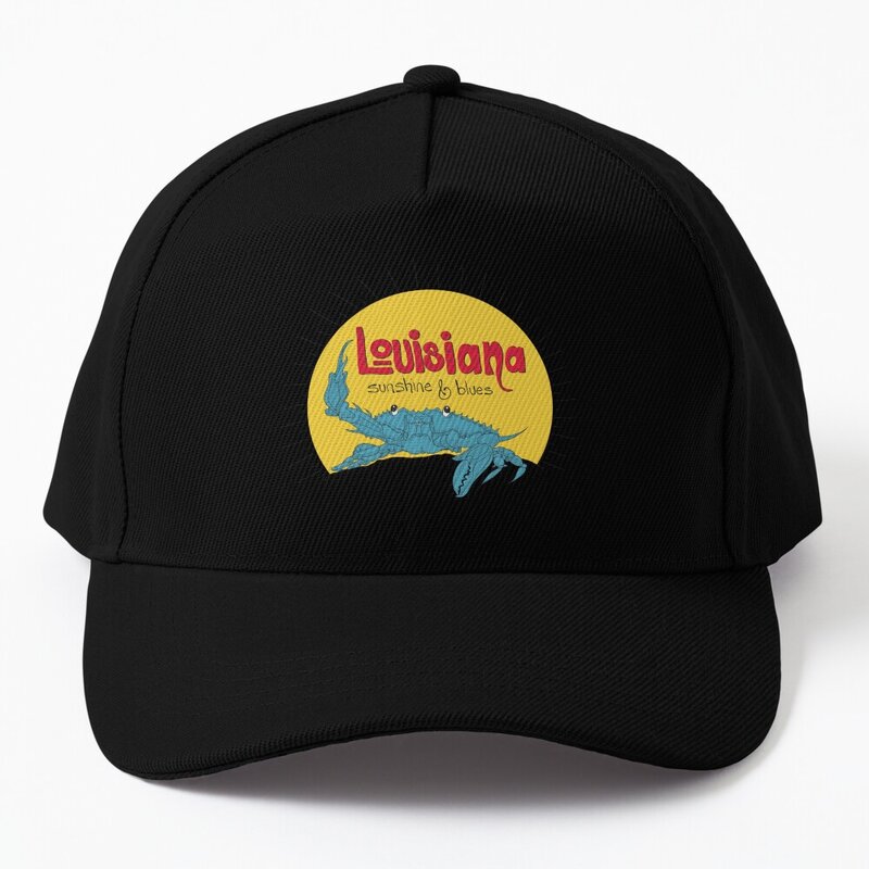 Daszkowa czapka z daszkiem Louisiana Sunshine & Blues Dropshipping nowa czapka damska męska