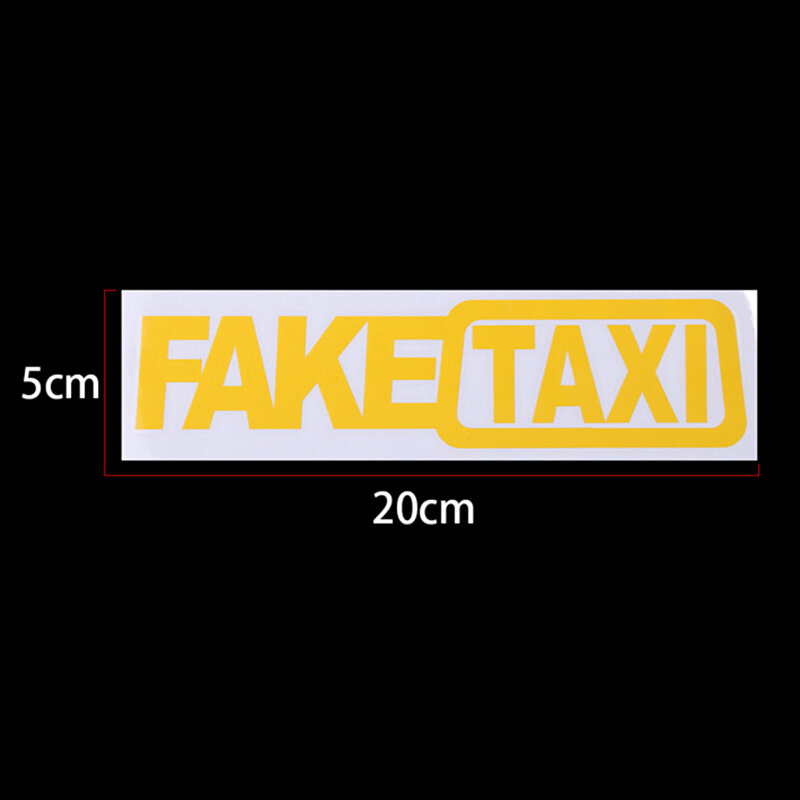 1 шт., универсальная наклейка на автомобиль-такси