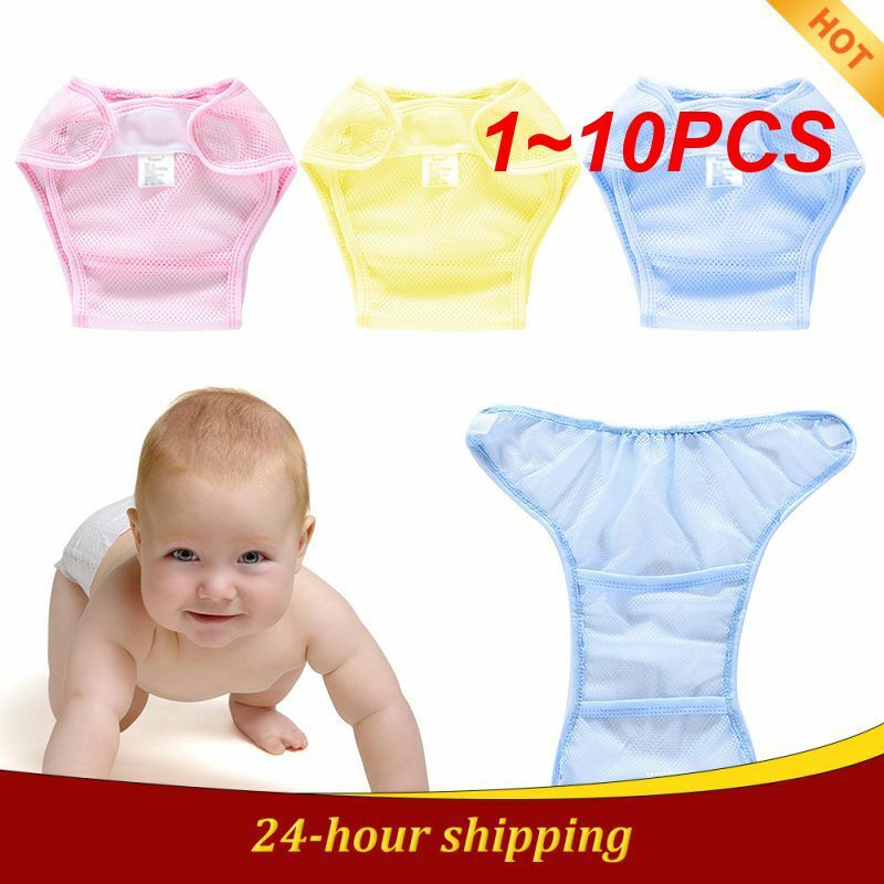 1~10PCS Baby Diapers Washable Reusable Nappies Waterproof Summer Diaper Pocket Cover Infant Pocket Nappy Baby Leak-proof Diaper