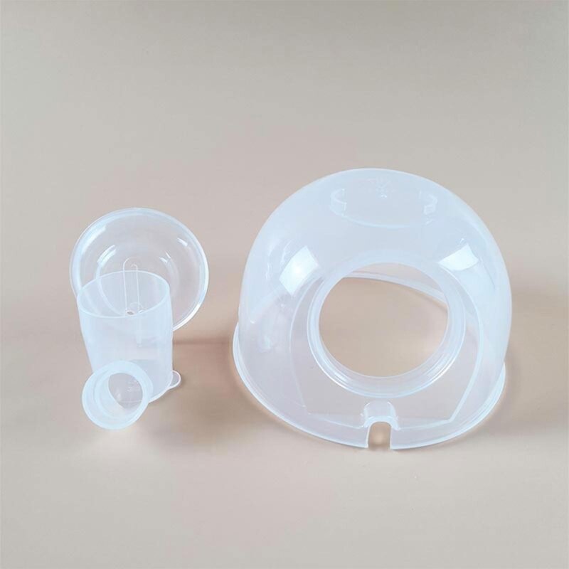 77HD 搾乳器フランジカバー 24/27mm コレクターカップ搾乳器交換アクセサリーは搾乳中のプライバシーを保護します