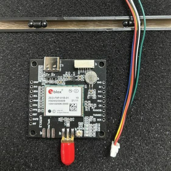 Placa GNSS Funciona com Serial, I2C e SPI ESP32, Controlando I2C e SPI, ZED-F9P-01B-01, Excelente UM980