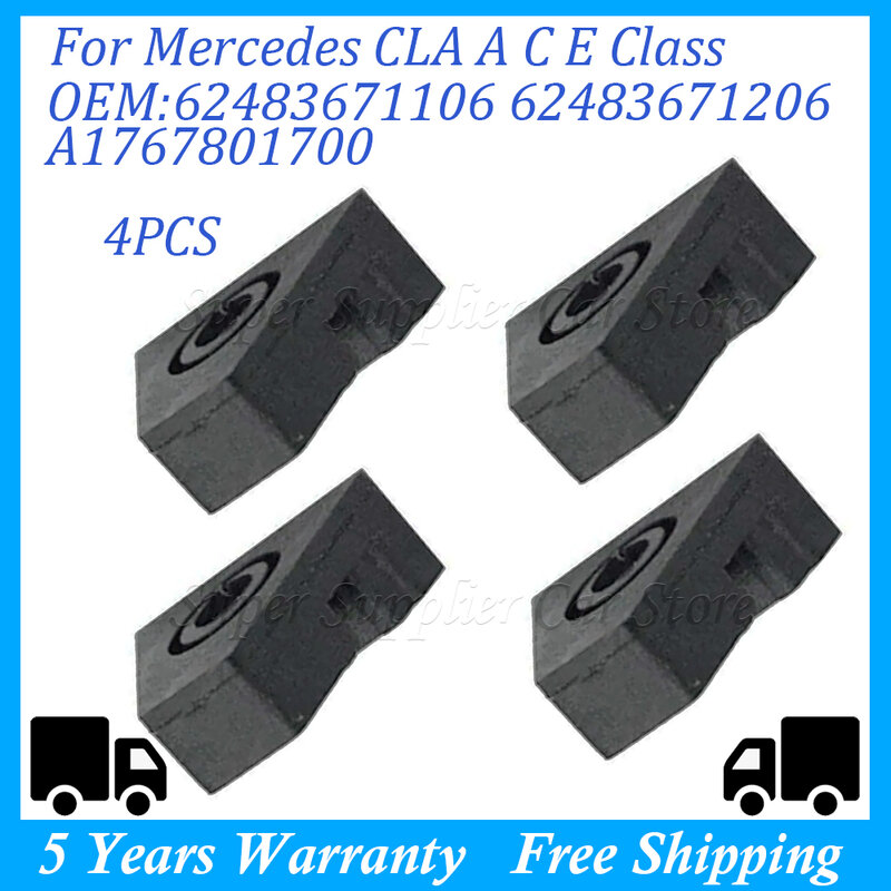For Mercedes CLA A C E Class Sunroof Repair Part 4pcs 62483671106 62483671206 A1767801700 New Car Accessories Car Parts