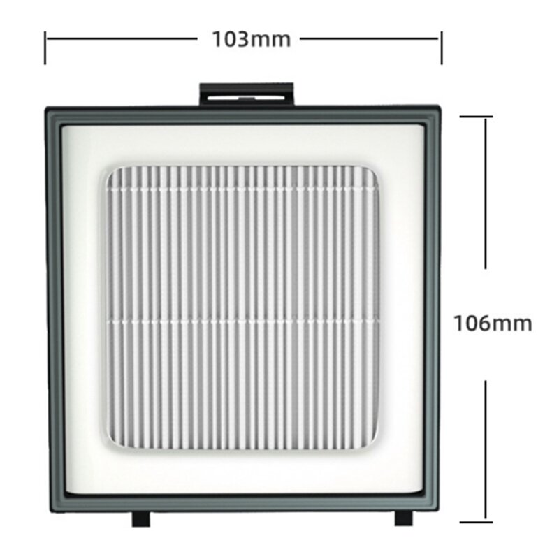2PCS Suitable For Puppyoo Vacuum Cleaner D-9002 Inlet Filter Elements Filter HEPA Accessories D9002