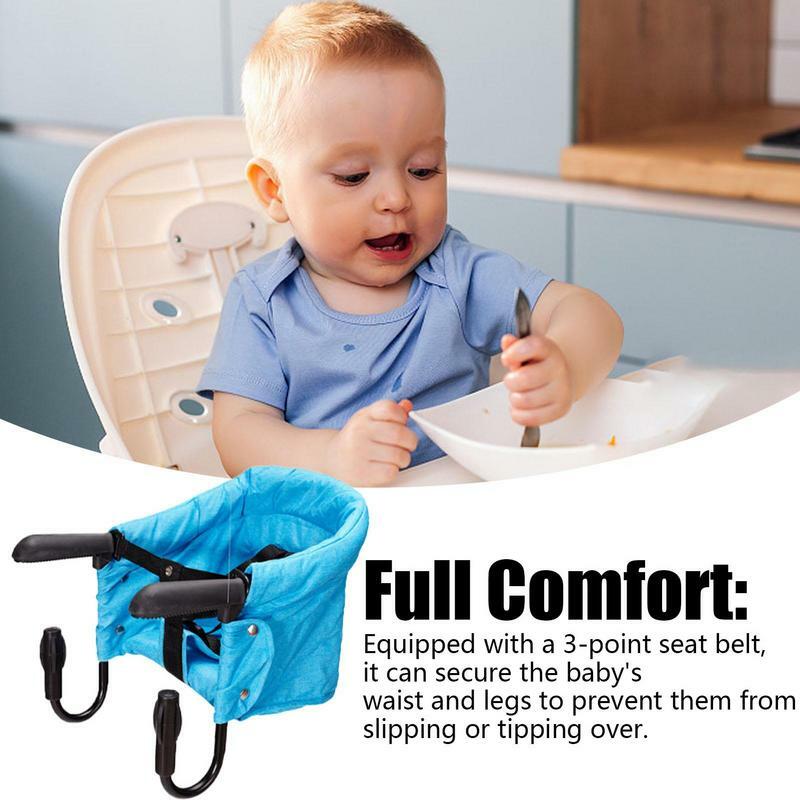 Travel High Chair Damage Free Travel Booster Seat Foldable Table Clip On High Chairs Portable Hook On For Restaurant Home Babies