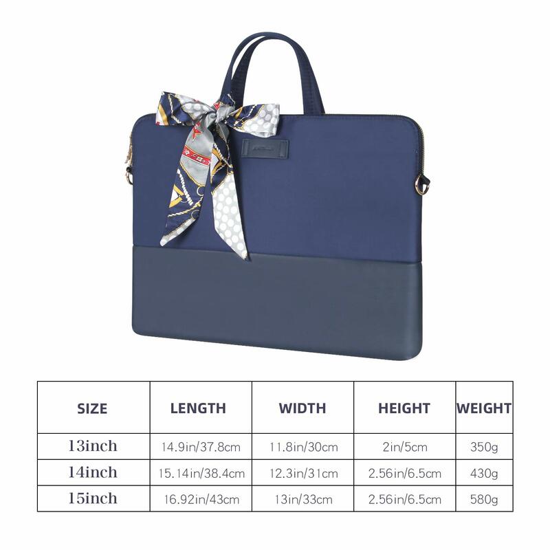 Unisex laptop bag with crossbody suitable for most 15-16 inch computers
