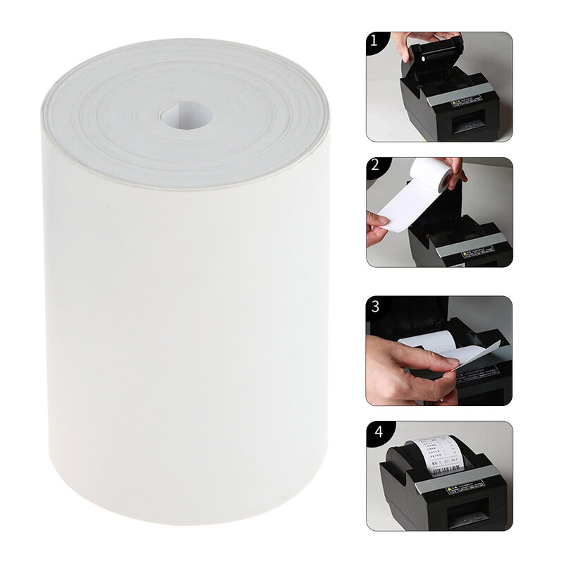 1pc 57*40 Thermal Receipt Paper Roll For Mobile POS 58mm Mini Thermal Printer Lot Printing Paper Label Printing Paper Good Sale