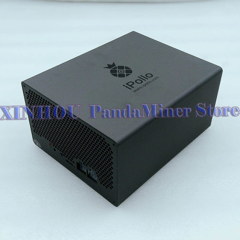 Used ASIC miner iPollo V1 Mini Classic ETC Miner Hashrate 130MH/s 104W with PSU Digital Currency Mining ETC ZIL ETP EXP