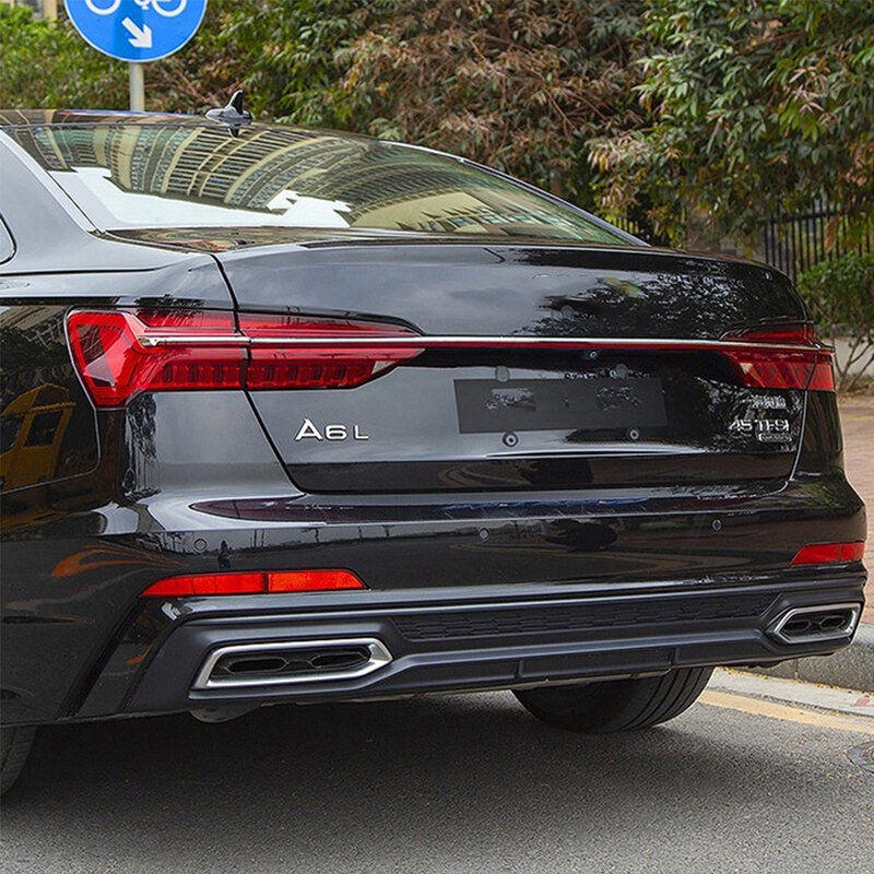 Применим для моделей Audi A6 A6l 19-21, динамический задний фонарь со светодиодной лентой A6LED, задний фонарь, стоп светильник сигнал, предупредительный фонарь