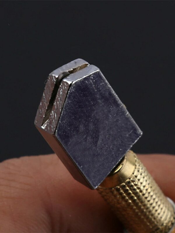 金属ハンドル付きのプロのポータブルダイヤモンドブレード,175mm,滑り止めツール,タイルと鏡の切断,DIY