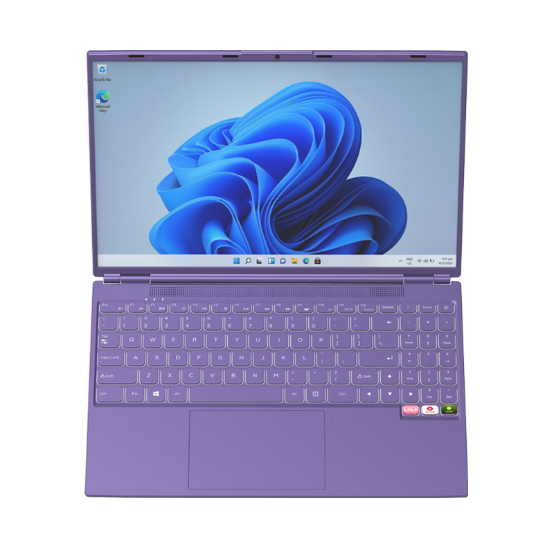 Nhiều Màu Sắc Đèn Nền Bàn Phím 16 Inch Intel Laptop N5095A RAM 12GB Kinh Doanh Netbook Windows 10 11 Pro Phiên Bản Nâng Cấp Máy Tính máy Tính Xách Tay