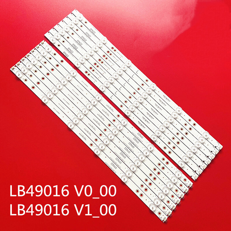 Strip LED untuk KD-49X6000D 4949pff5701 Strip Strip Strip Strip llb49016 V0_00 V1_00