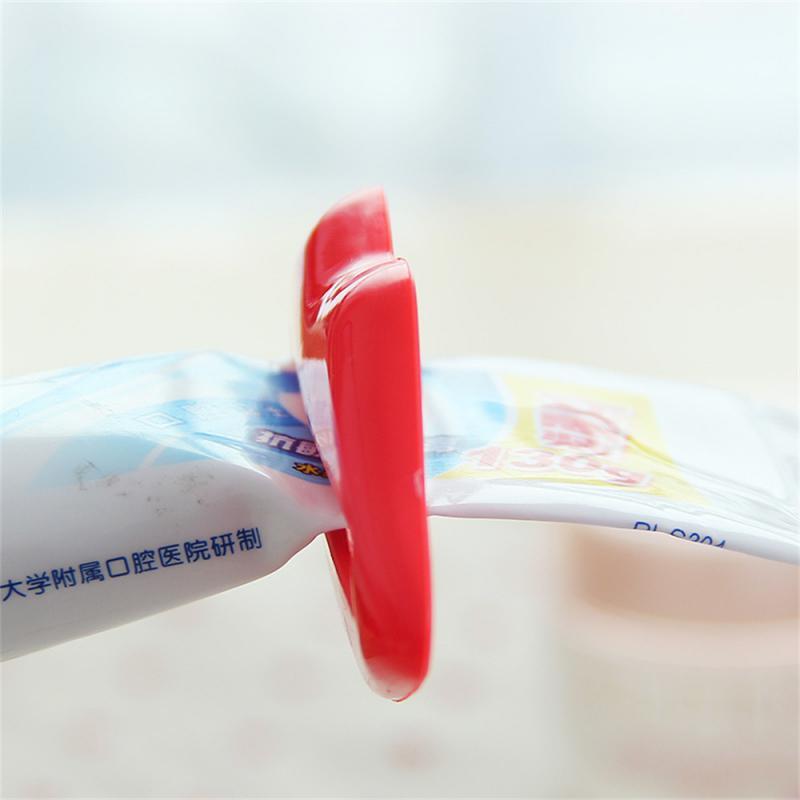 1 ~ 10 szt. Uchwyt do pasty do zębów preferowany materiał dwukolorowy opcjonalny uniwersalny prosty w użyciu dociskacz do codzienne potrzeby domowego