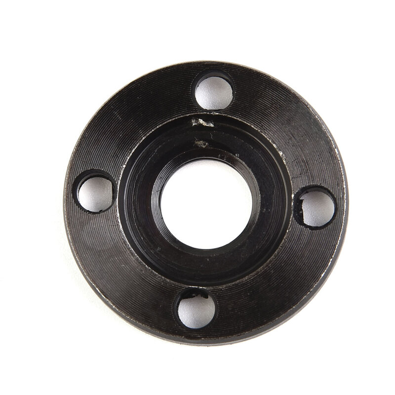 M14 Steel Lock Nuts Flange Nut Inner Outer Kit Angle Grinder Flange Spanner Wrench Kit For Grinder Accessories W/ Lock Nut Tool