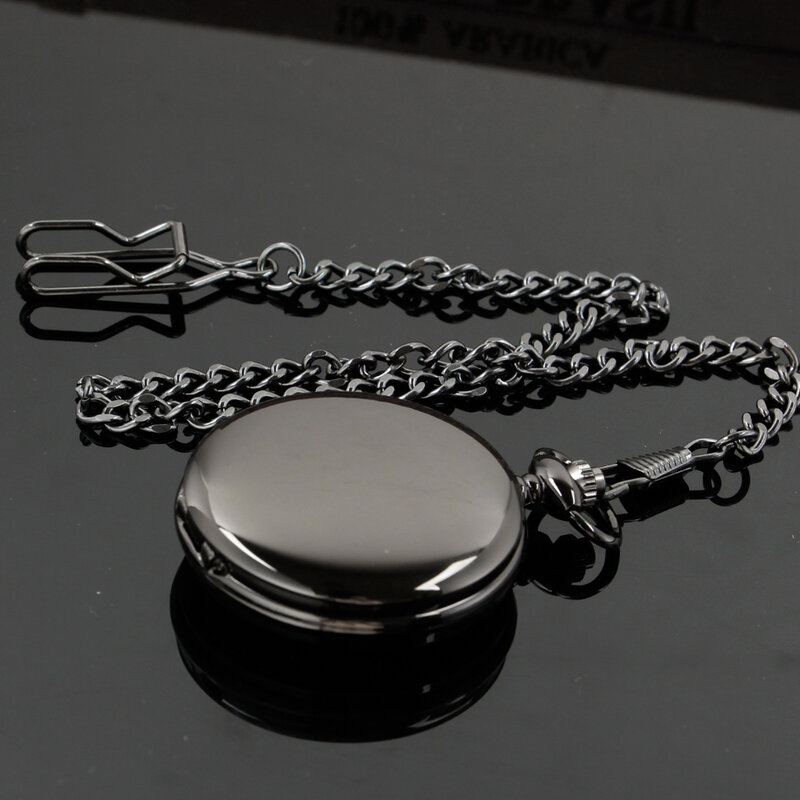 Relógio de bolso de quartzo retrô masculino, relógio cavalheiro, corrente de camisola, avançado sensível, suave, melhor presente
