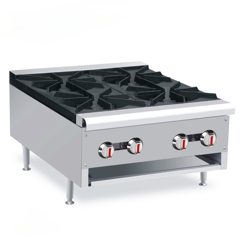 Commercial Gas Cooking Stoves /Stainless Steel Gas 4 Big Burners