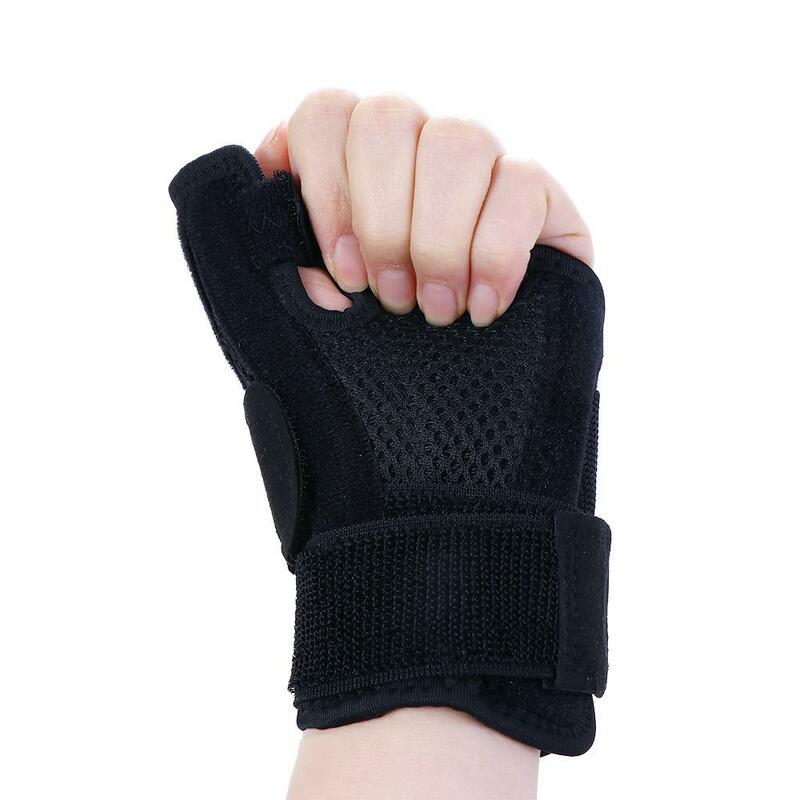 Perawatan terapi Arthritis belat pergelangan tangan meringankan tenosnovitis lembut bantalan pelindung pergelangan tangan perban elastis penopang pergelangan tangan