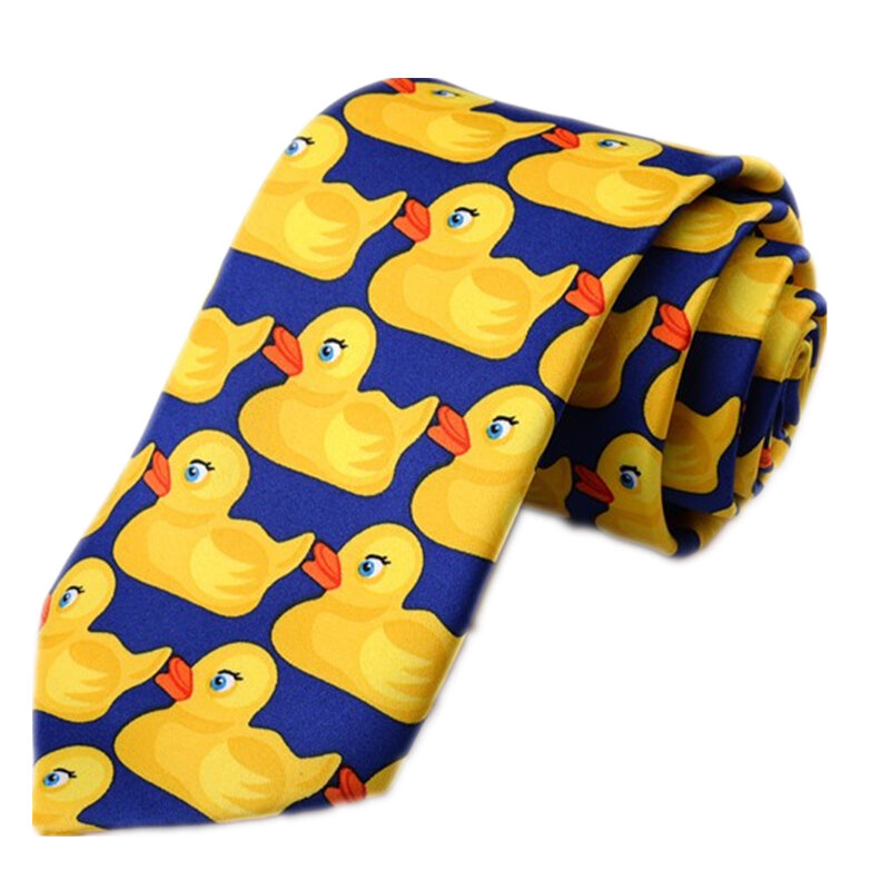 How I Met Your Mother Yellow Barney Duck Neck Tie Cosplay Costumes Men Accessoies Prop Christmas Gift