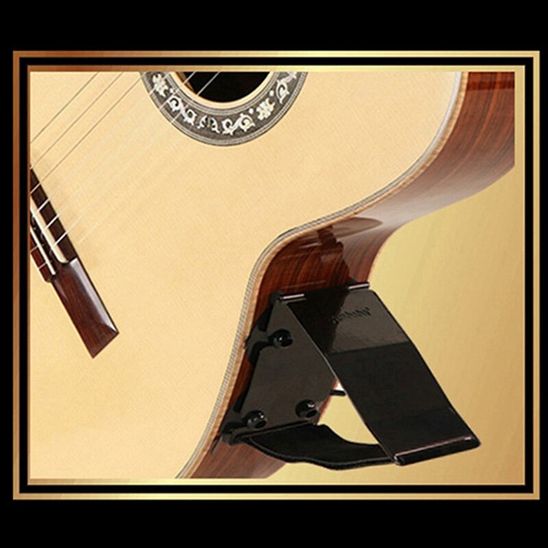 Koyunbaba poggiachitarra ergonomico professionale sollevatore per chitarra sgabello per chitarra poggiapiedi cinturino supporto per chitarra supporto per chitarra facile