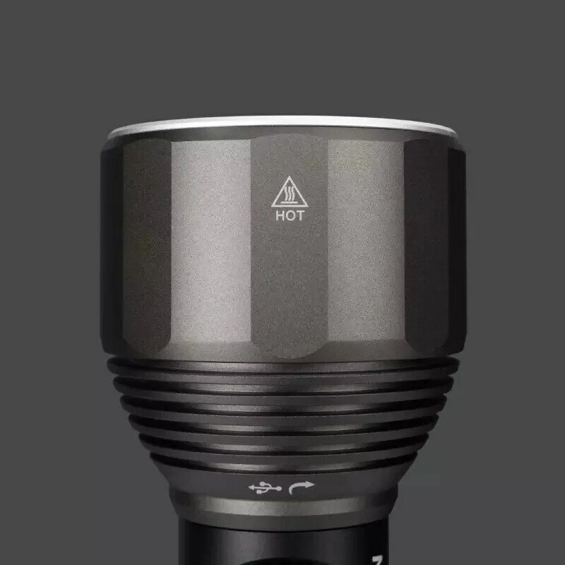 Nextool ładowalna latarka 5000mAh 2000lm 380m 5 trybów ipx7wodoodporna lampa LED typu C Seaching latarka kempingowa zewnątrz MI