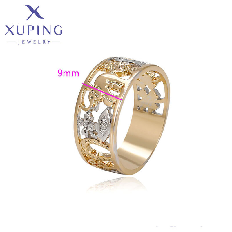 Xuping-女性のための人気の魅力的なデザインリング,ジュエリー,ファッション,ギフト15466