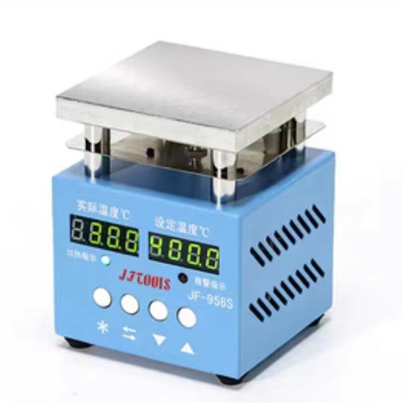 JF-956S 300W Heating Platform Preheating Station Constant Temperature Heating Plate Station Mobile Maintenance Tools 110/220V