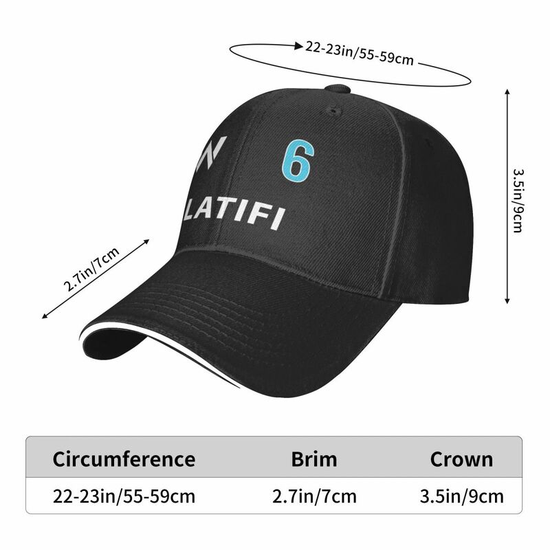 Nicholas Latifi Williams czapka z daszkiem czapka plażowa torba na sprzęt do golfa męska damska