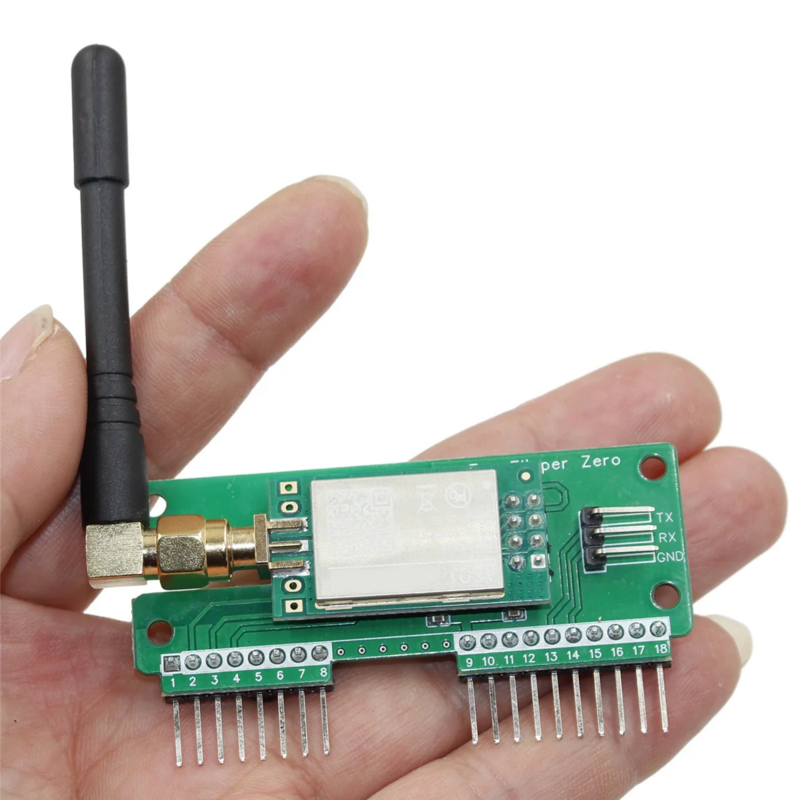 For Flipper Zero NRF24 Module Improved Version GPIO for Sniffer and Mouse Jacker
