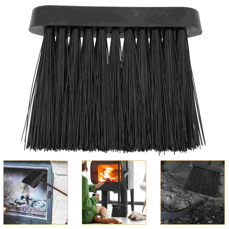 4 Pcs Dustpan And Brush Set Brush Coffee Accessories Mini Plastic Hand Fireplace Ash Brush Mantel for Replacing Parts