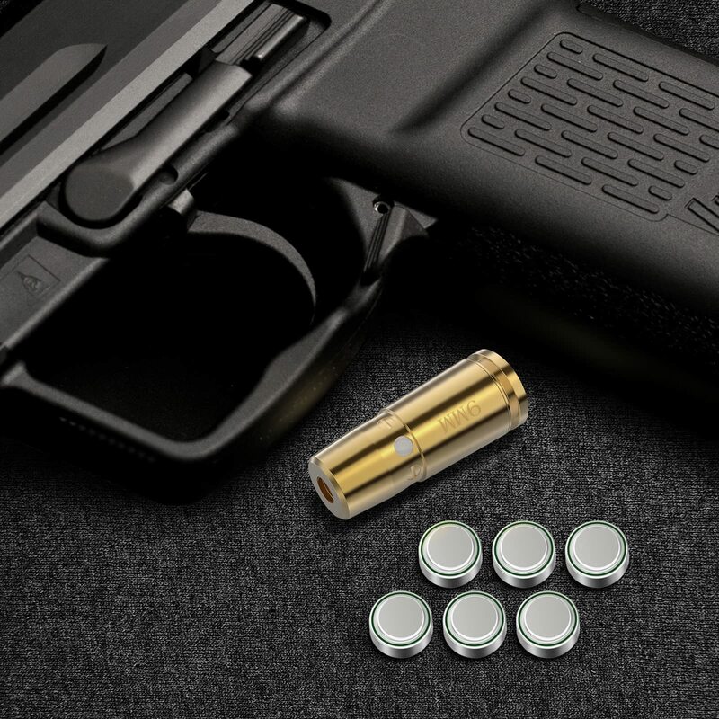 Red Dot Laser Bore Sight, Cal Snap Caps, Dry Fire Training Hunting Shooting Sighter, 9mm, M LOK 6 24.com