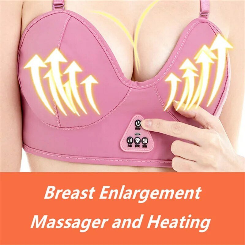 Bomba de ampliação da mama massagem bombas de mama drenagem linfática massageador aumento da mama seios elevador sutiã