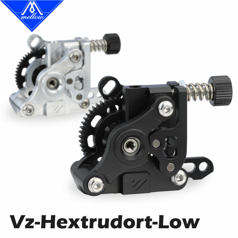 Mellow Cnc Alle Metalen Vz-Hextrudort-Lage/Wc Extruder Met 8T/10T Motor Een as Twirl Gear Voor Vzbot 330 VZ235 Hevort 3D Printer