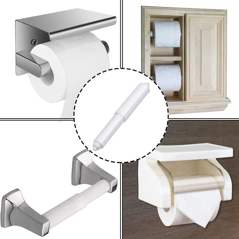 Broche de rouleau de papier toilette, porte-rouleau de papier toilette, remplacement, haute qualité, 1 pièce, 3 pièces