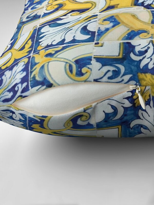 Portuguese Tiles Throw Pillow Luxury Pillow Case Decorative Cushion Cover Throw Pillow Cushions For Children
